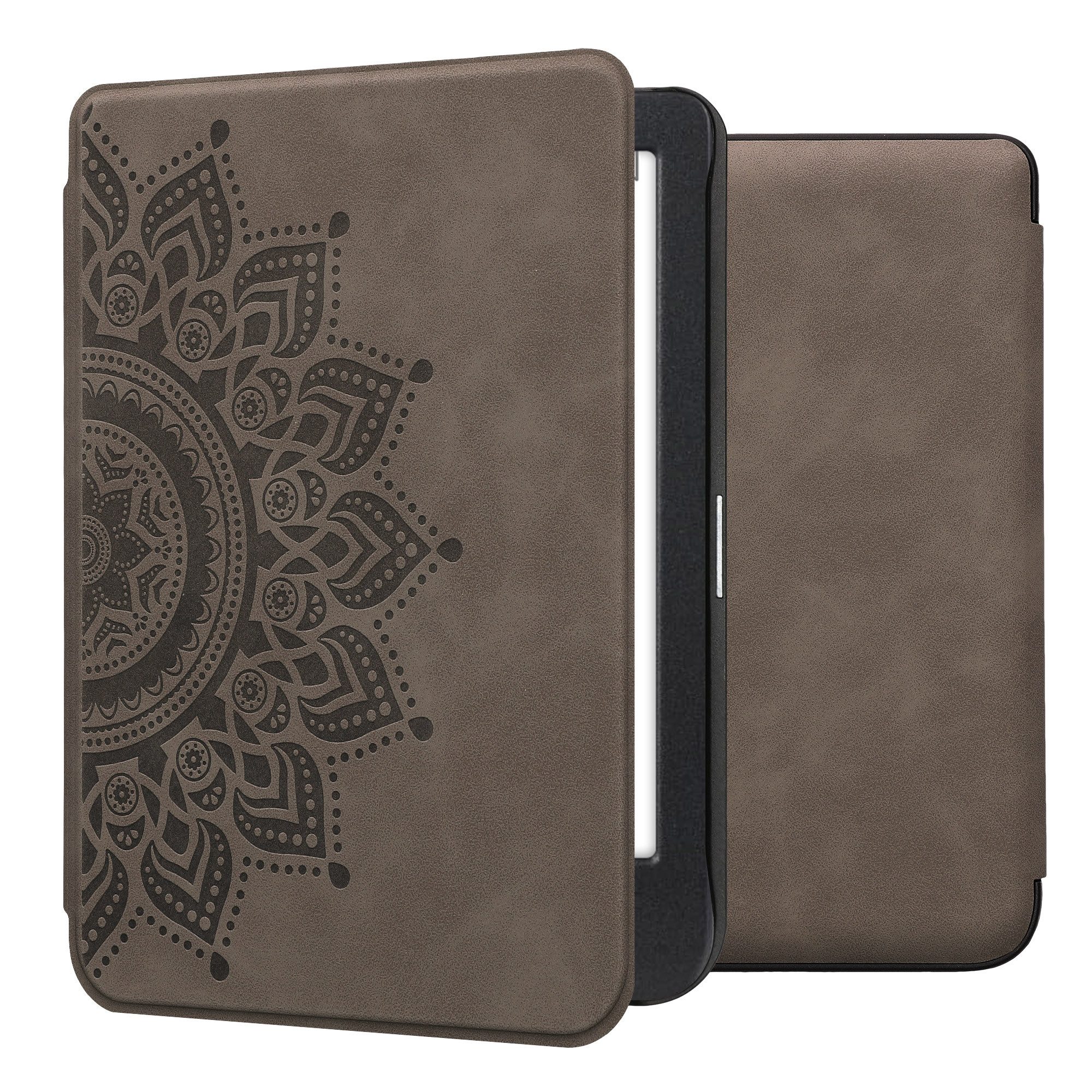 kwmobile E-Reader-Hülle Schutzhülle für Kobo Clara BW / Clara Colour / Tolino Shine (5), eReader Flip Case mit Auto Sleep Funktion