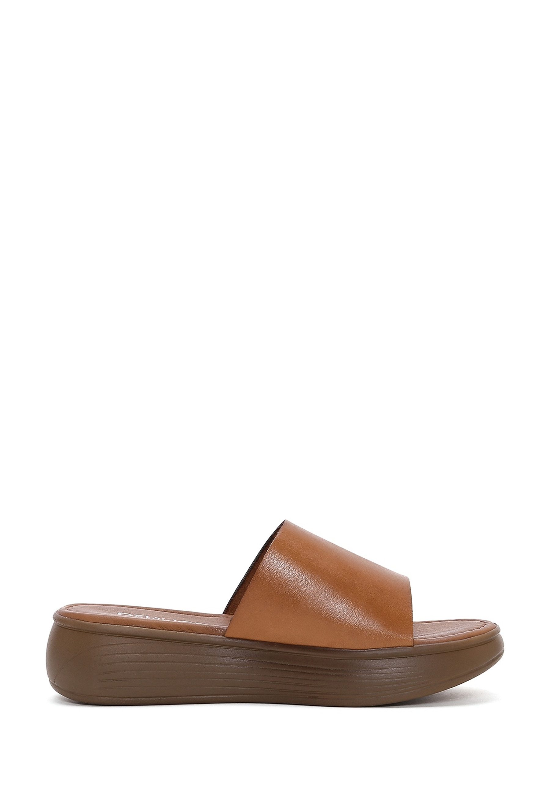 Derimod Pantoletten aus Leder Mules Echtes Leder, Lederfutter, TPU-Sohle, Slip-On-Design