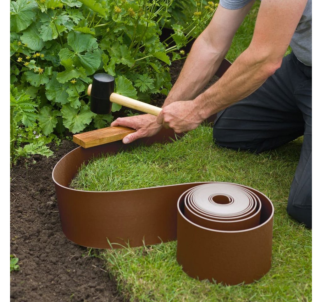 Thumbnail - Nature Beetumrandung Rasenkante 0,15x10 m Terracotta