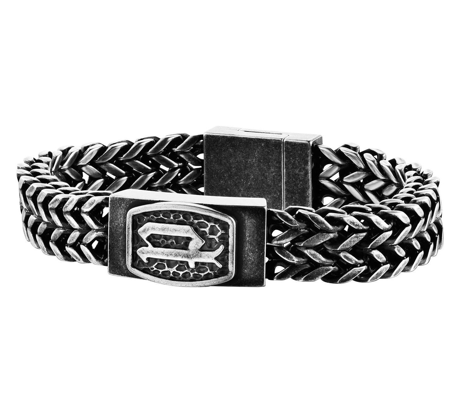 Police Gliederarmband Herren Armband Armschmuck Armkette Edelstahl Police PJ.25693BSE/01-S