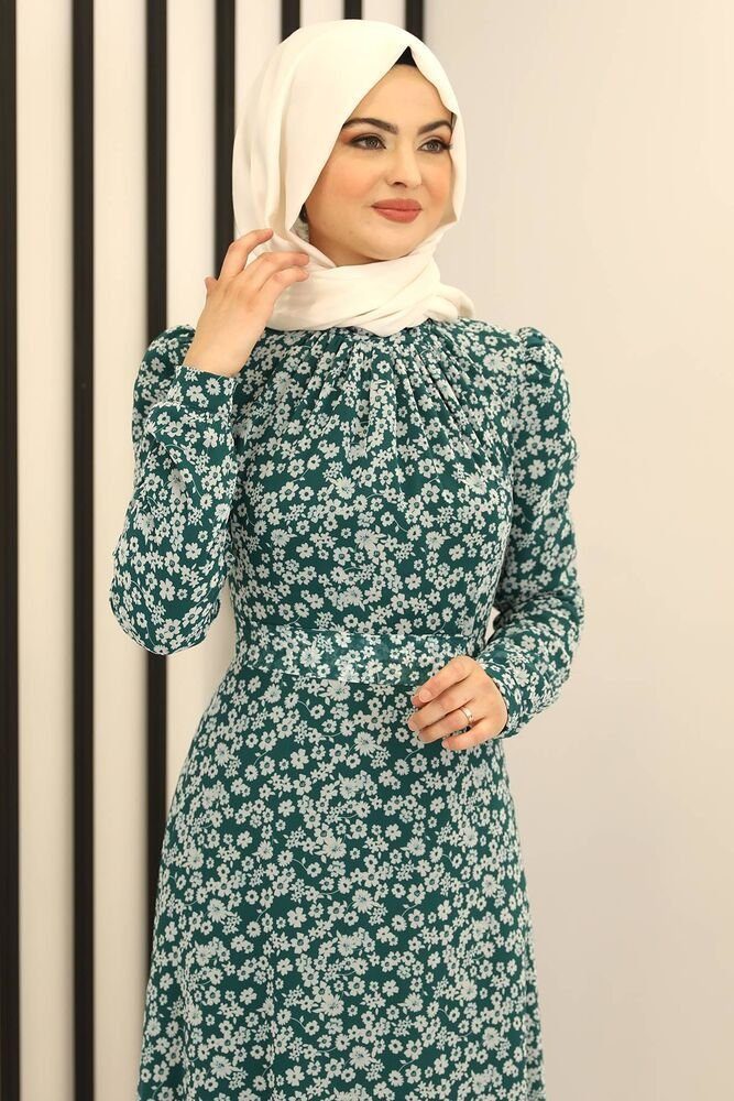 fashionshowcase Chiffonkleid Langärmliges Maxikleid für Damen günstig online kaufen