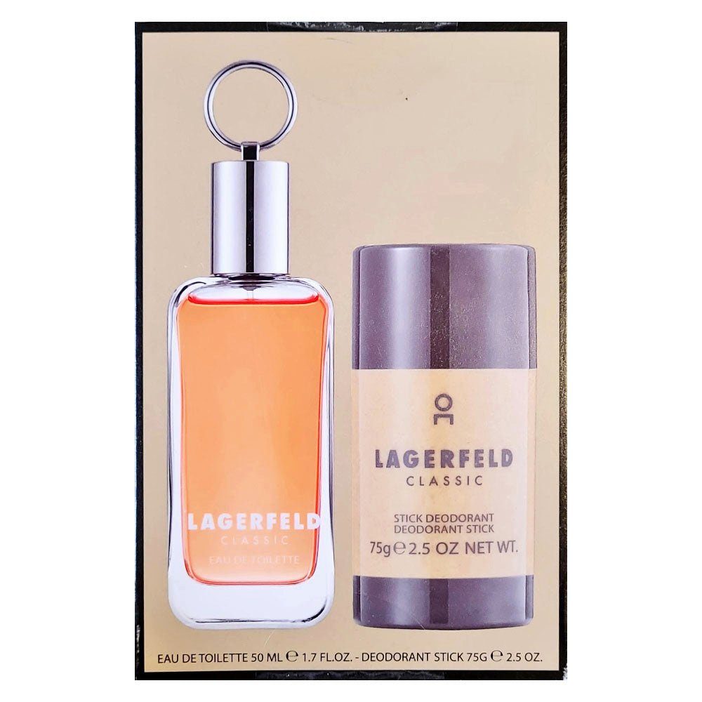 KARL LAGERFELD Eau de Toilette Karl Lagerfeld Geschenkset Classic 50ml Eau de Toilette 75g Deo Stick