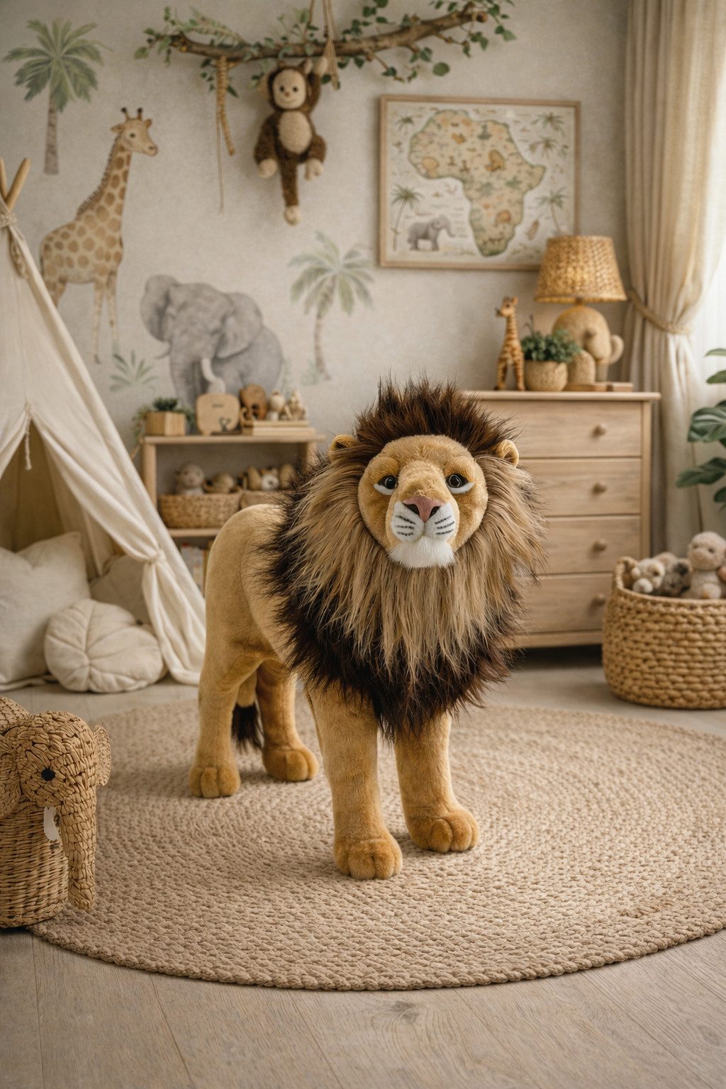 Sweety-Toys Stehtier Sweety Toys Premium Edition 13678 Ludwig der Löwe Stehtier Standtier