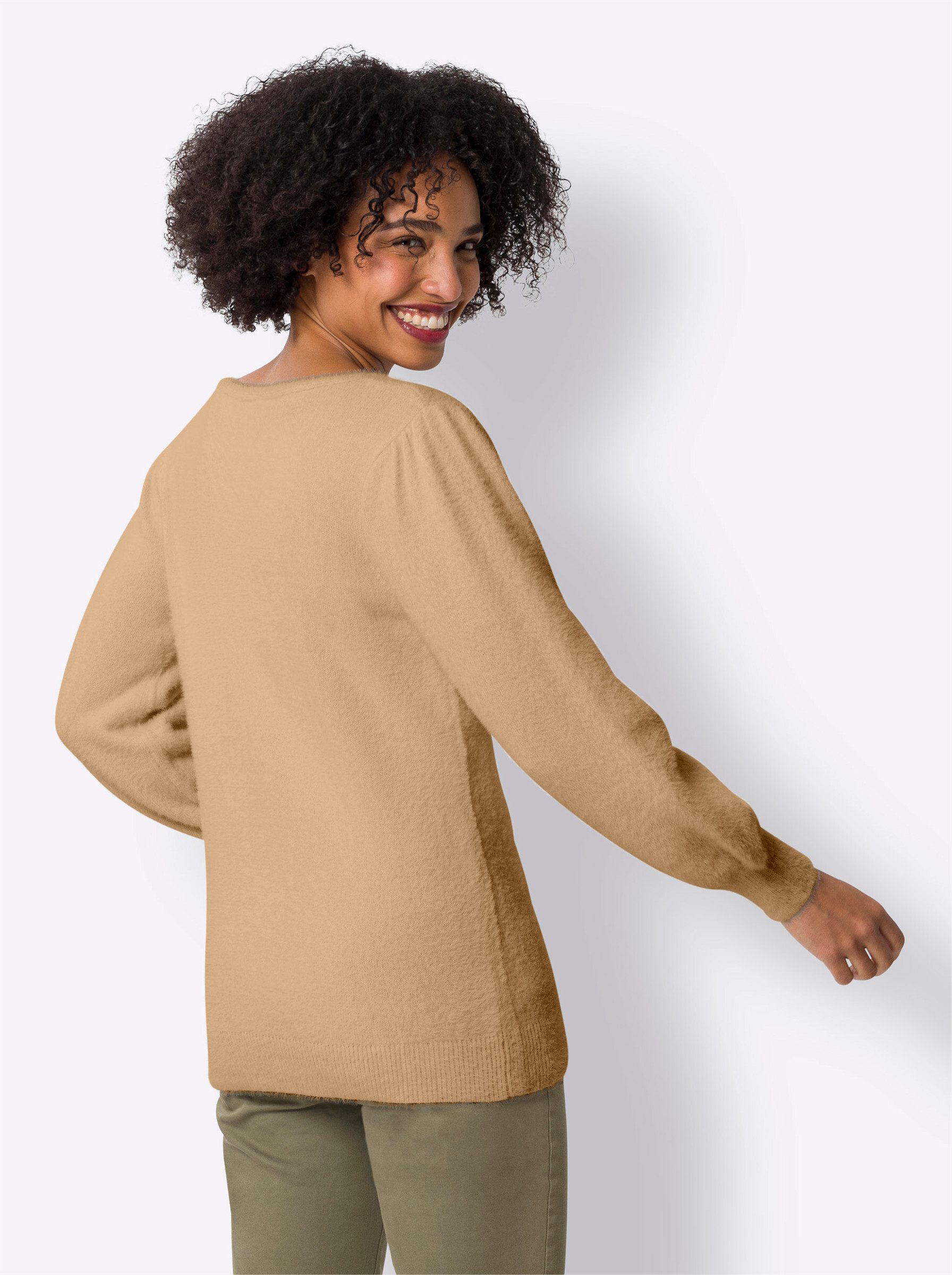 heine Strickpullover Langarm-Pullover . günstig online kaufen