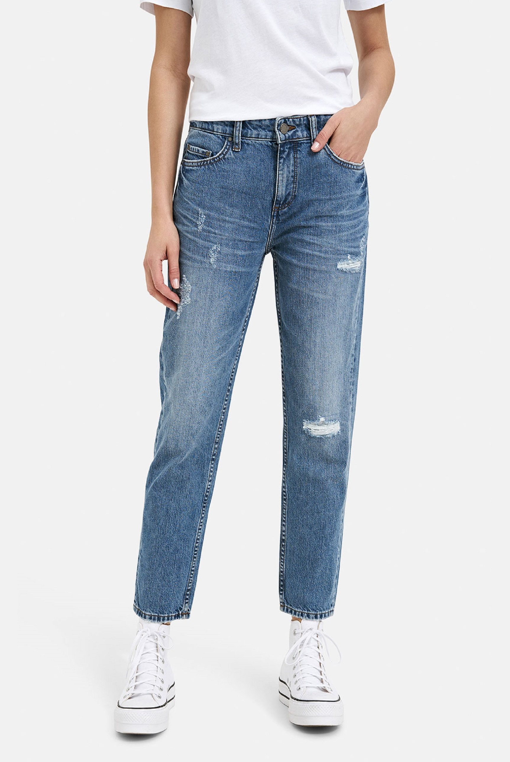 Smith & Soul Boyfriend-Jeans mit verkürztem günstig online kaufen