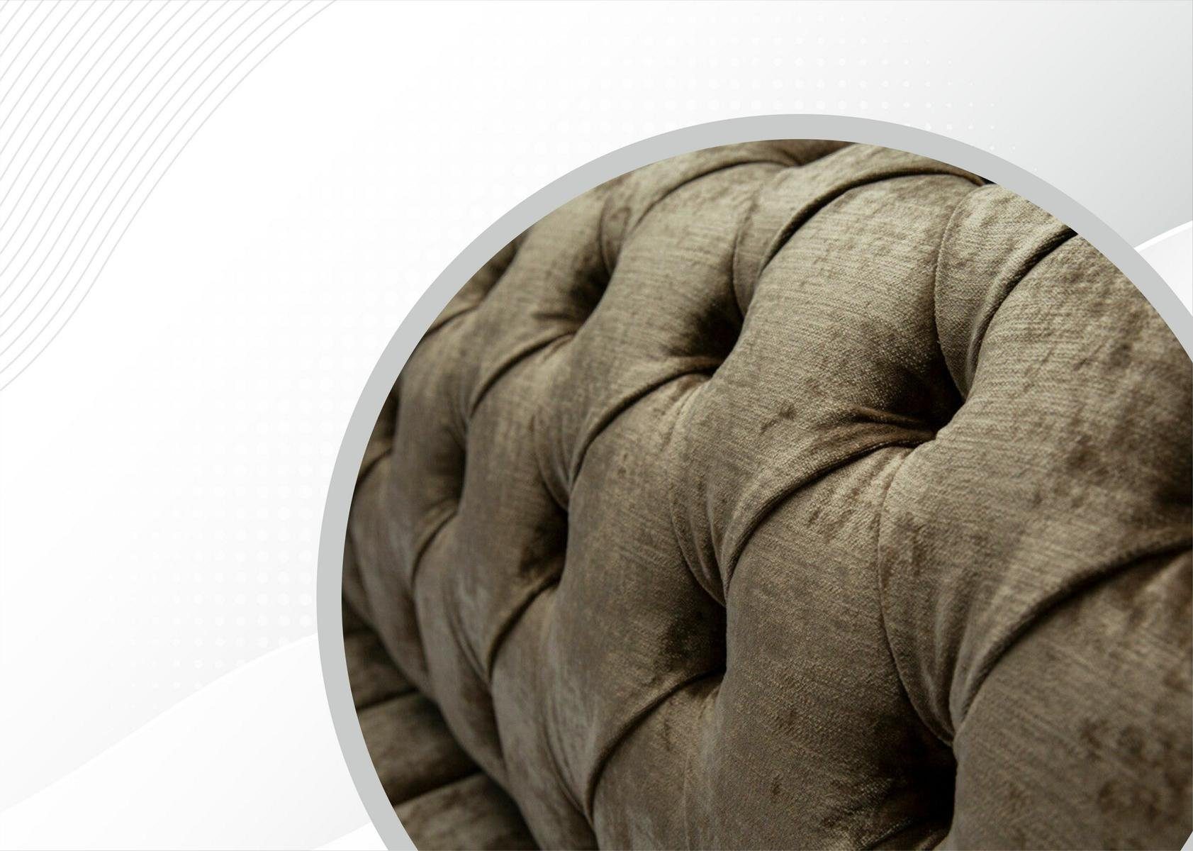 JVmoebel Chesterfield-Sofa, Chesterfield 3 Sitzer Couch cm Sofa 225 Design