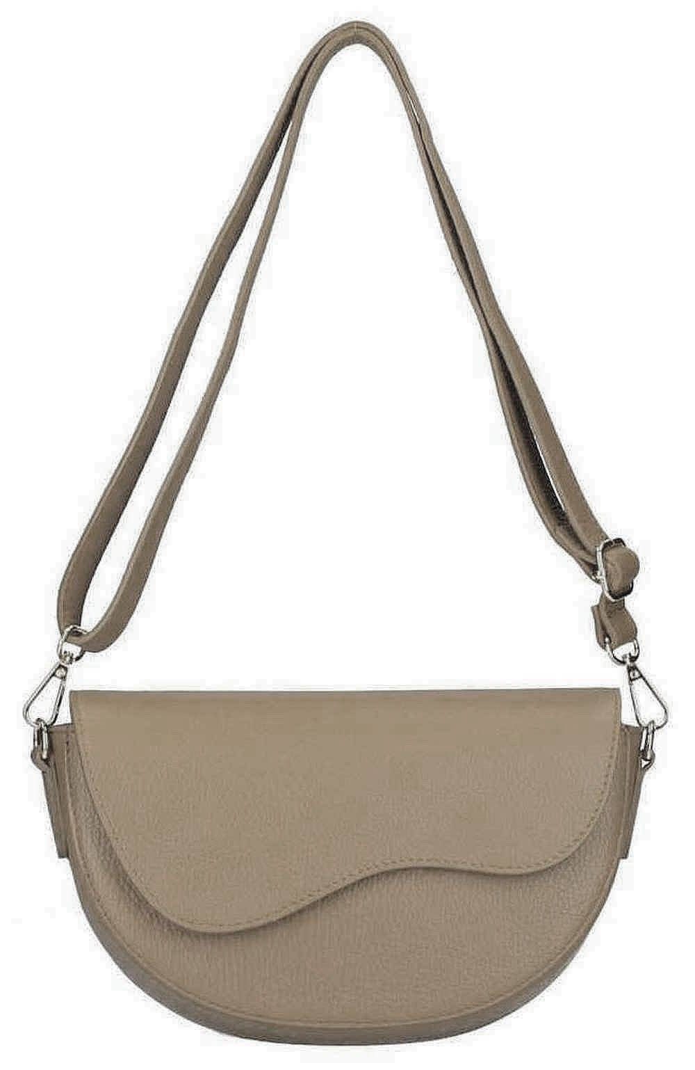 ITALYSHOP24 Schultertasche MADE IN ITALY DAMEN günstig online kaufen