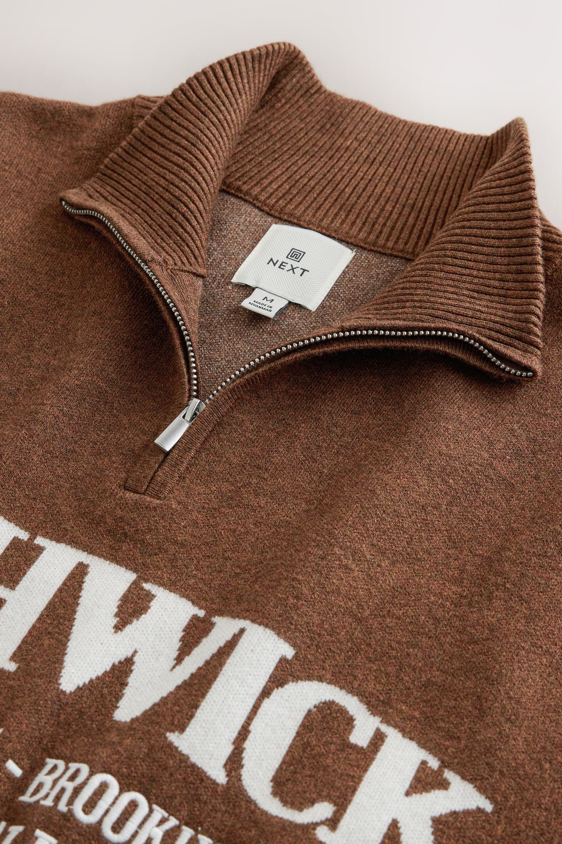 Next Troyer Regular Fit mittelschwerer Premium-Troyer (1-tlg)