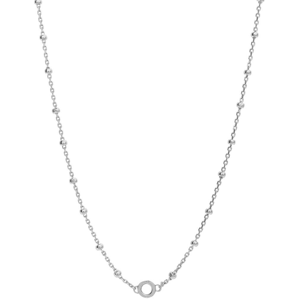 Rosato Kette mit Einhänger Silver necklace with ring for Storie pendants RZC008