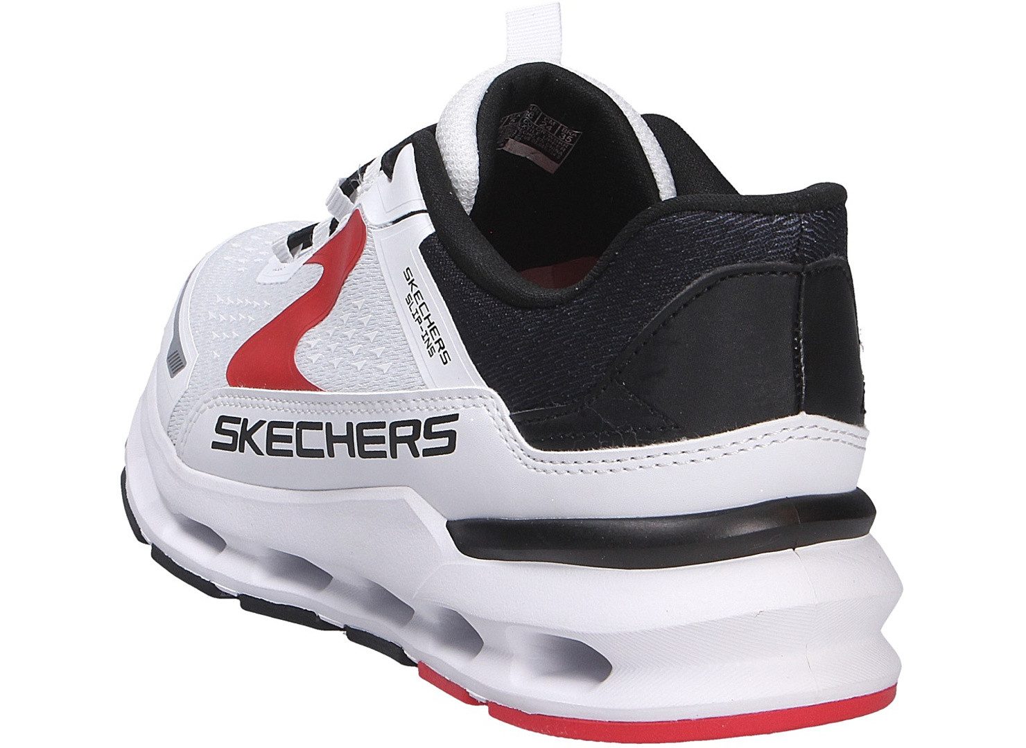 Skechers Skechers Jungen Halbschuh GLIDE-STEP weiß Größe Schnürschuh