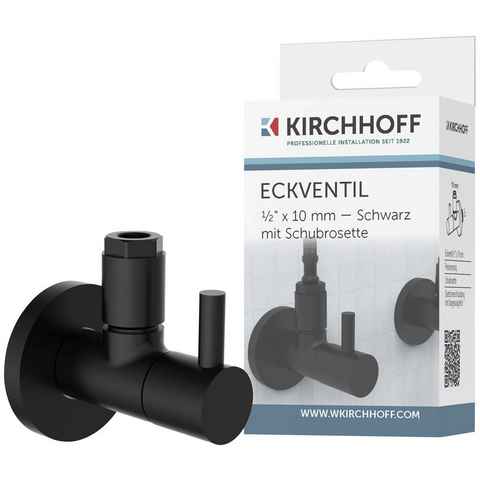 Kirchhoff Eckventil, Universal Eckventil mit Schnellverschluss, ½“
