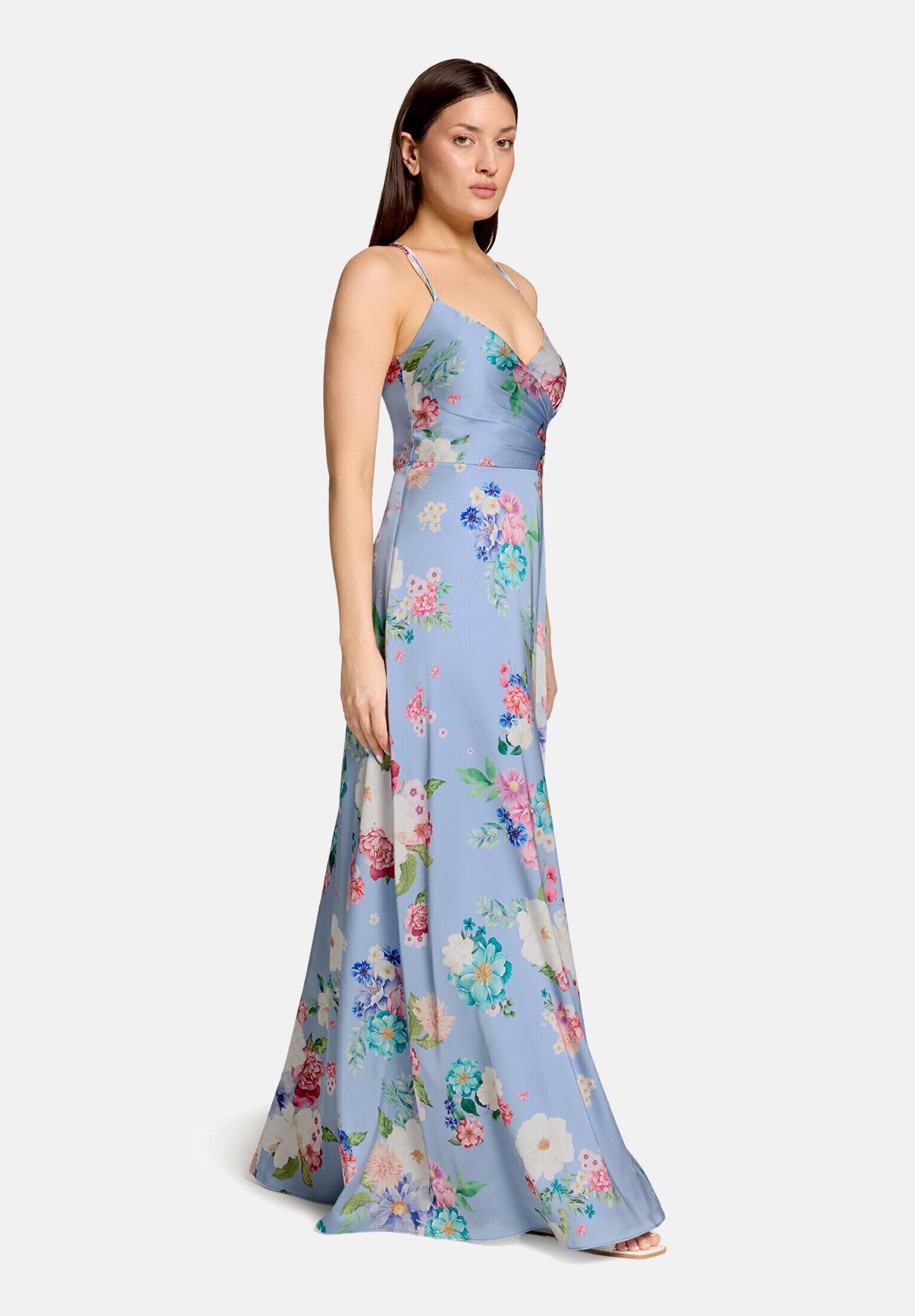 Vera Mont Abendkleid Damen mit V-Ausschnitt