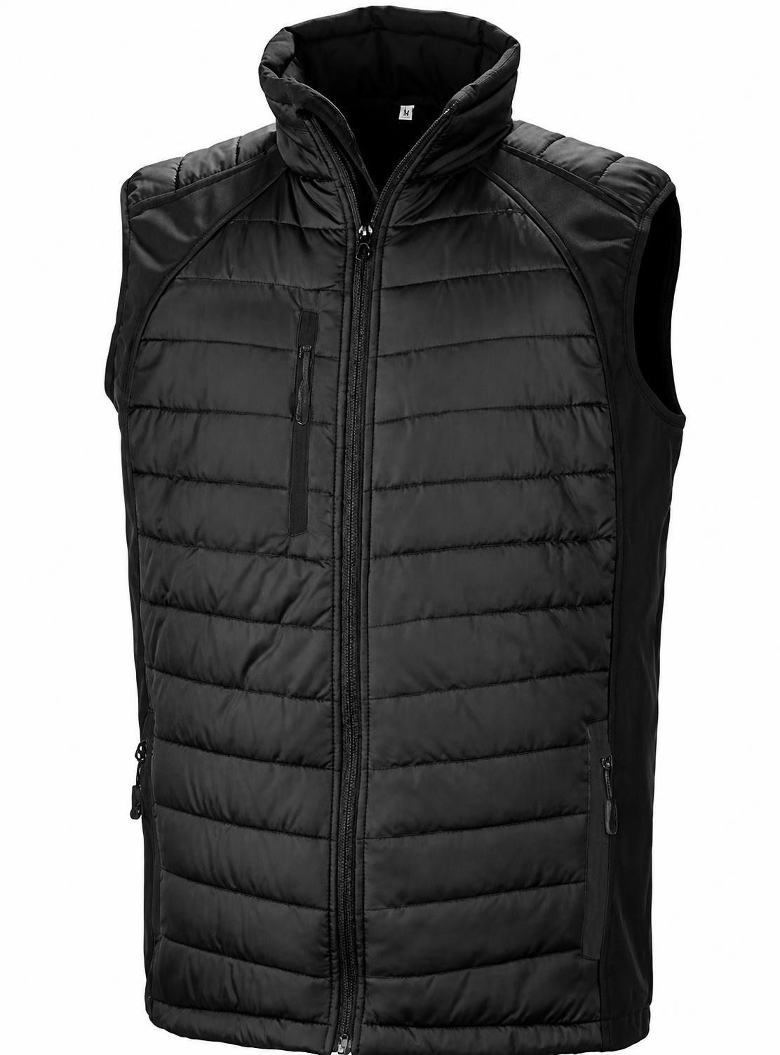 Result Funktionsweste Herren Black Compass Softshell Gilet