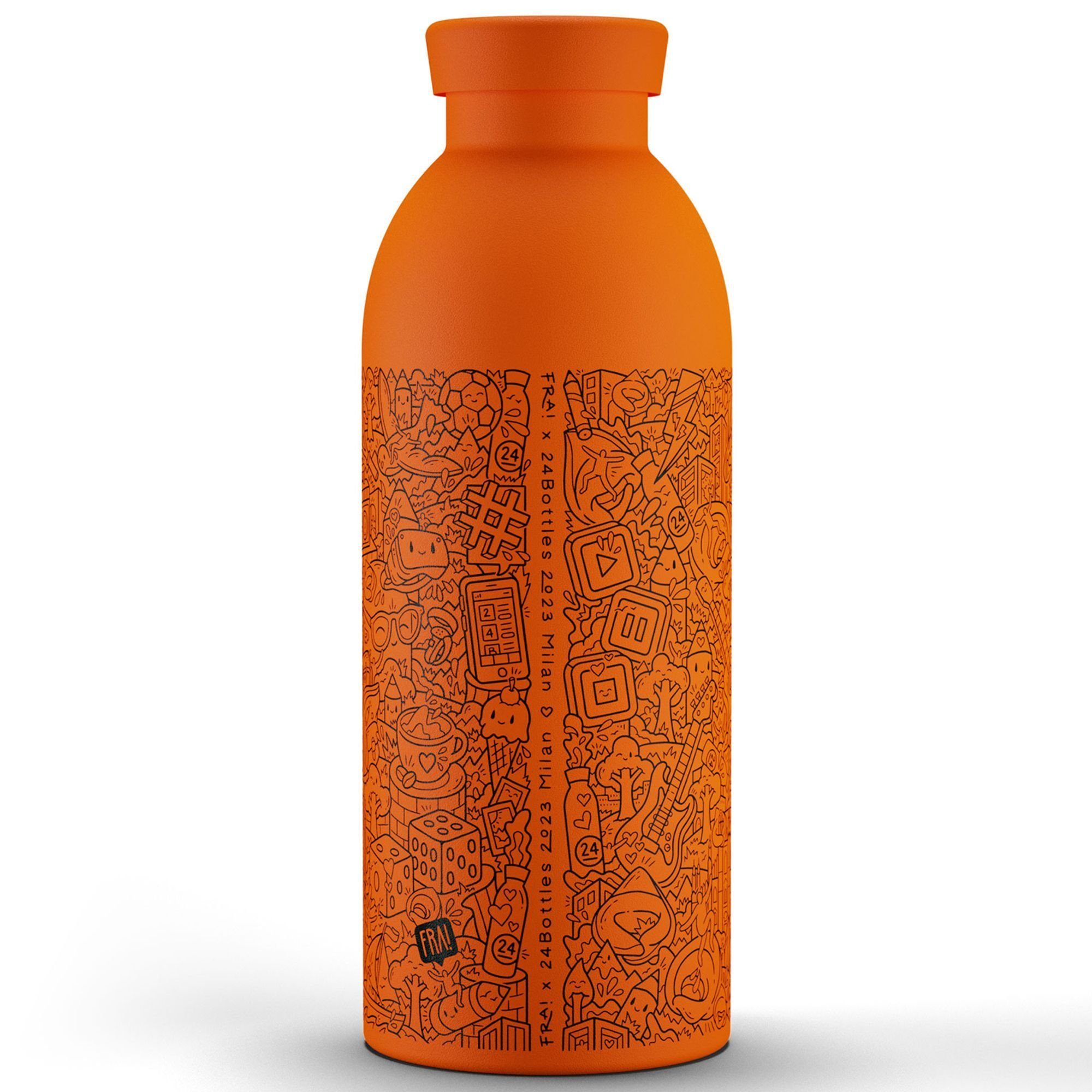 24 Bottles orange Trinkflasche Clima