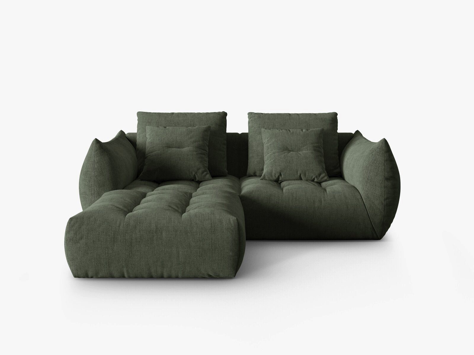 Micadoni Ecksofa Bloom, 3-Sitzer, 232 cm breit