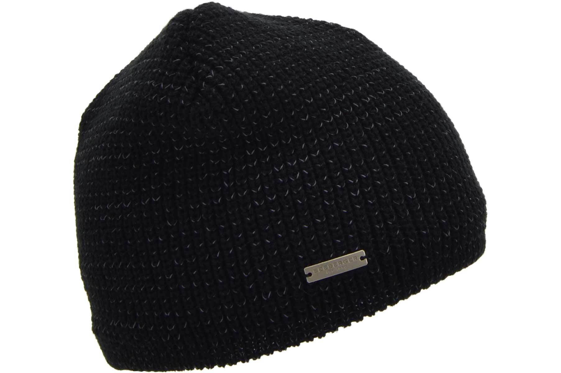 Seeberger Beanie Mütze mit reflektierendem Garn 20252-0