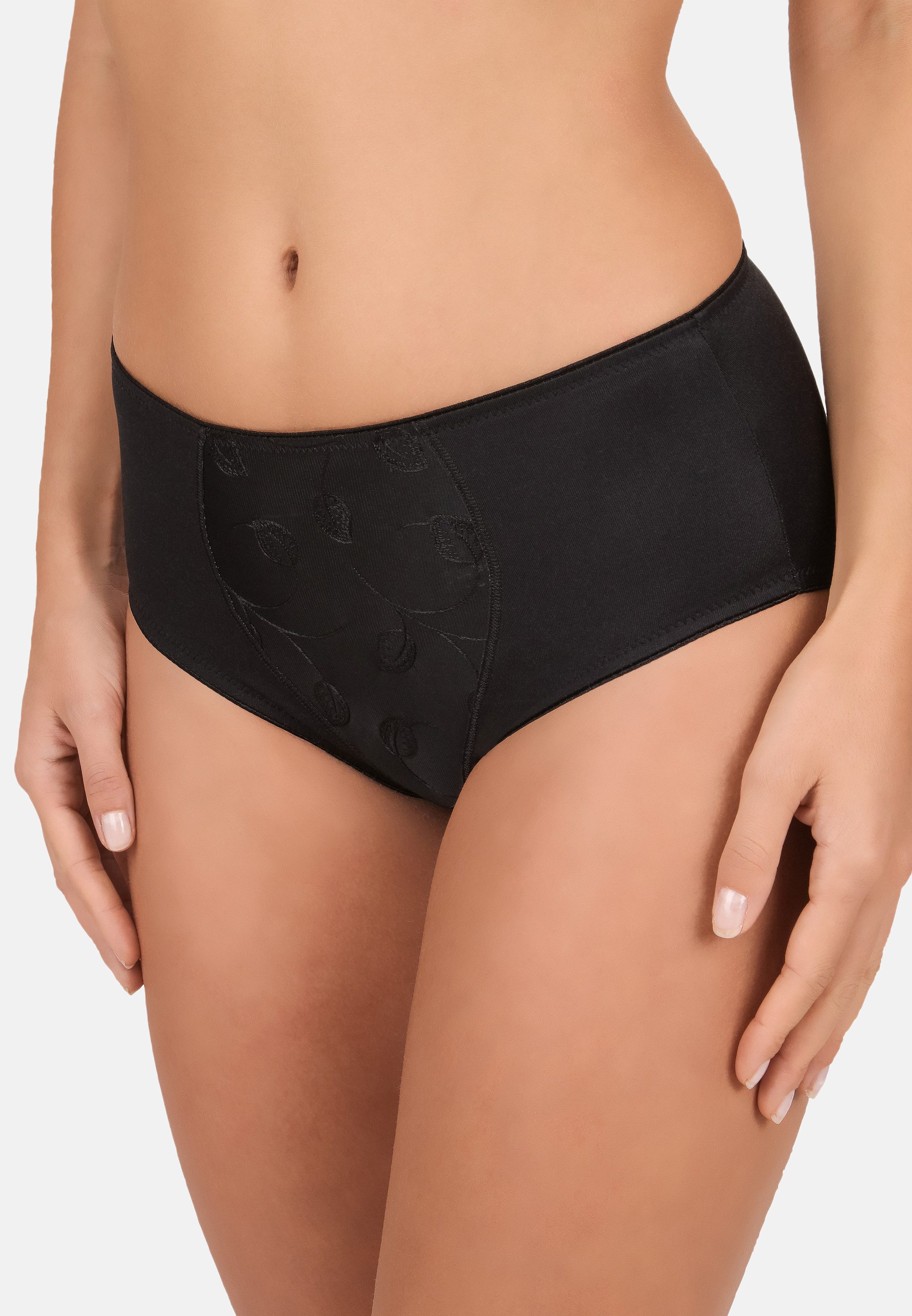 Felina Taillenslip Emotions (1-St) Taillen Slip - Blumen-Stickerei auf der Vorderseite