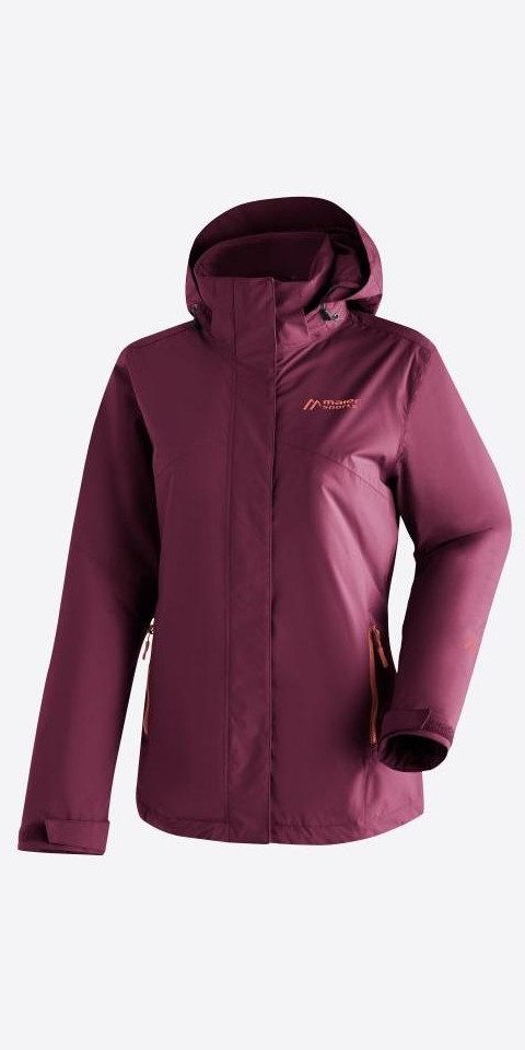 Maier Sports Funktionsjacke Maier Sports Damen Metor Therm REC Winterjacke (Kurzgröße)