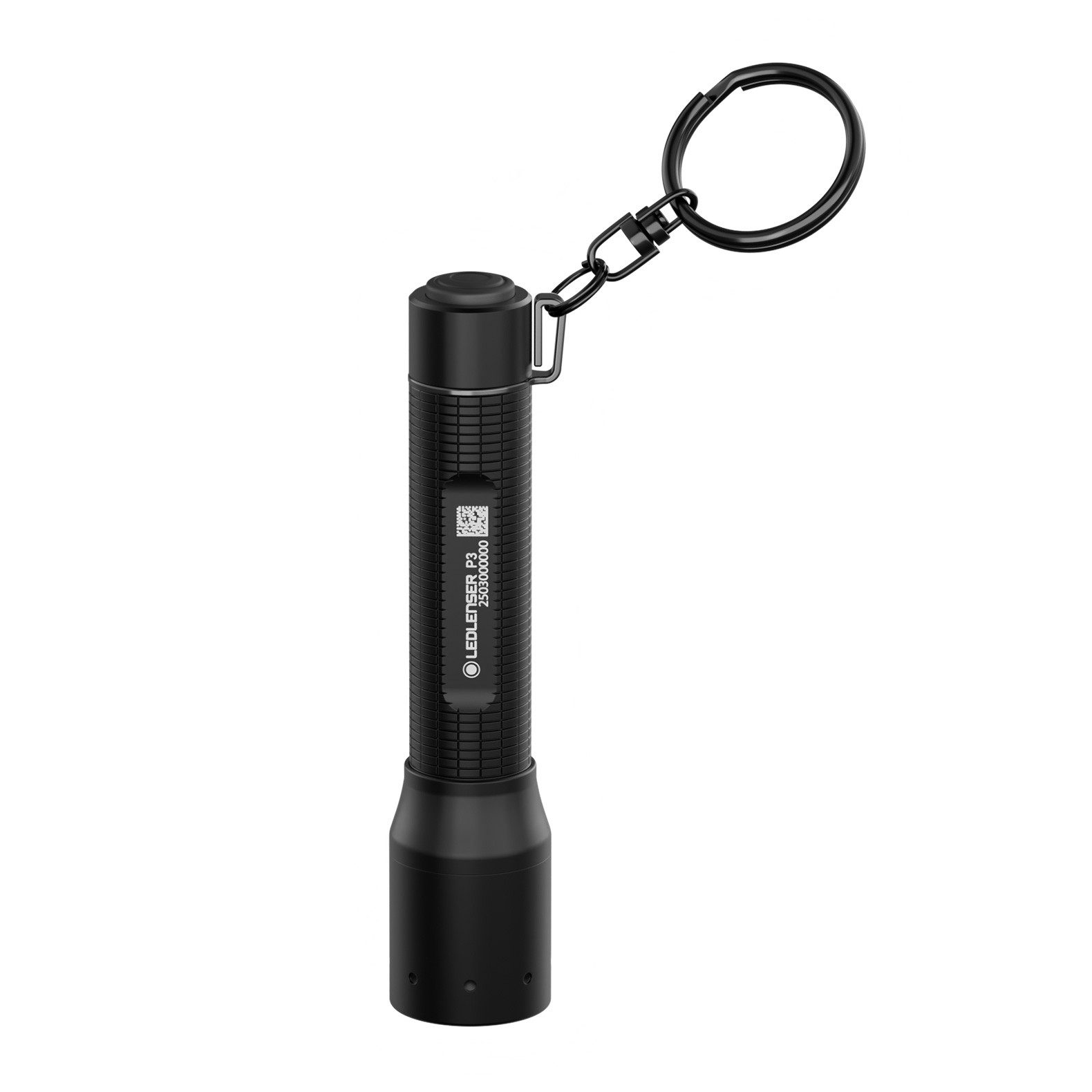 Ledlenser Taschenlampe P3, bis 130 Lumen, 110m Leuchtweite, IP54, 6,5 Std Laufzeit, Batterie