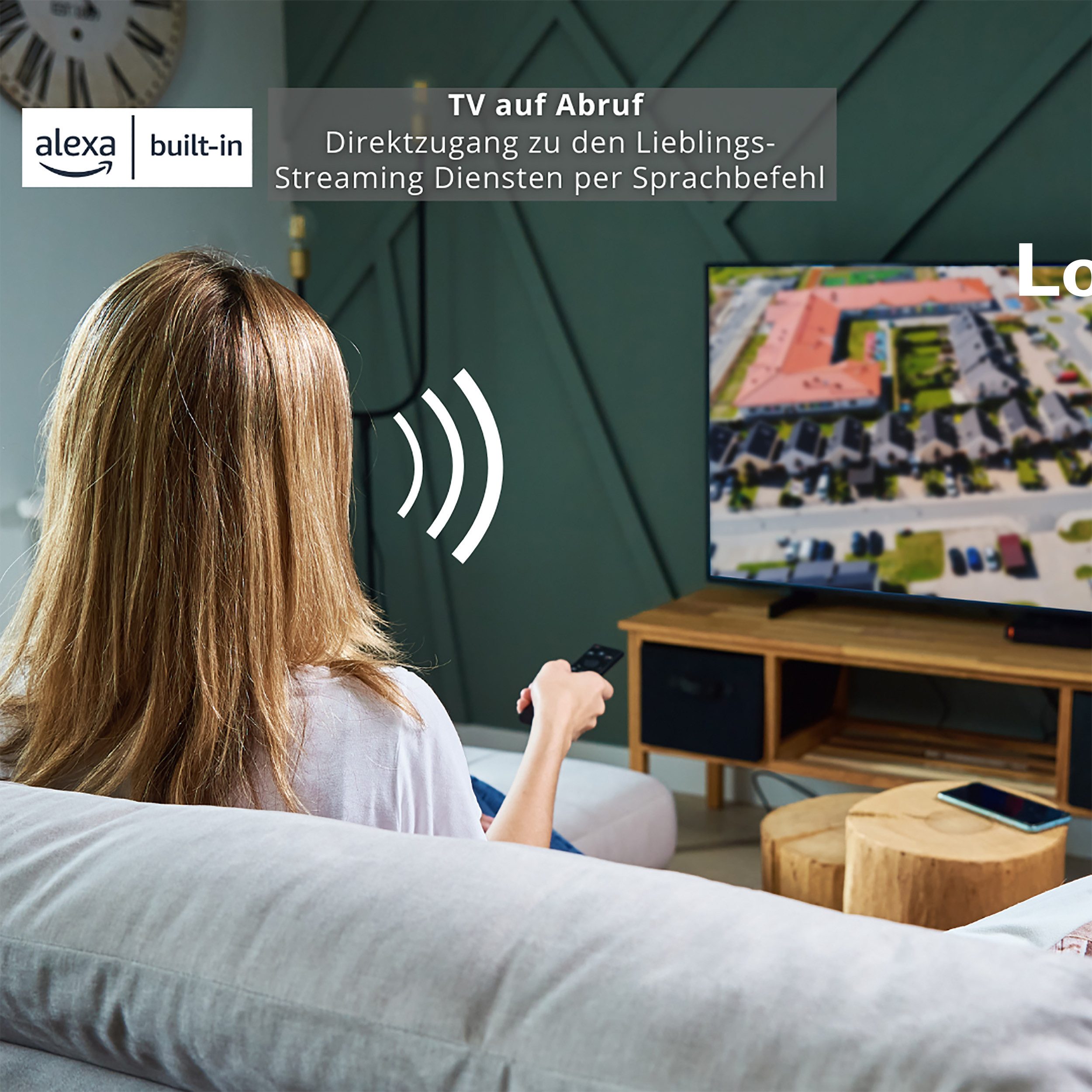 Toshiba 32WF3F63DAZ LCD-LED Fernseher (80 cm/32 Zoll, HD-ready, Fire TV, HDR, Triple-Tuner, Alexa Built-In, Bluetooth)