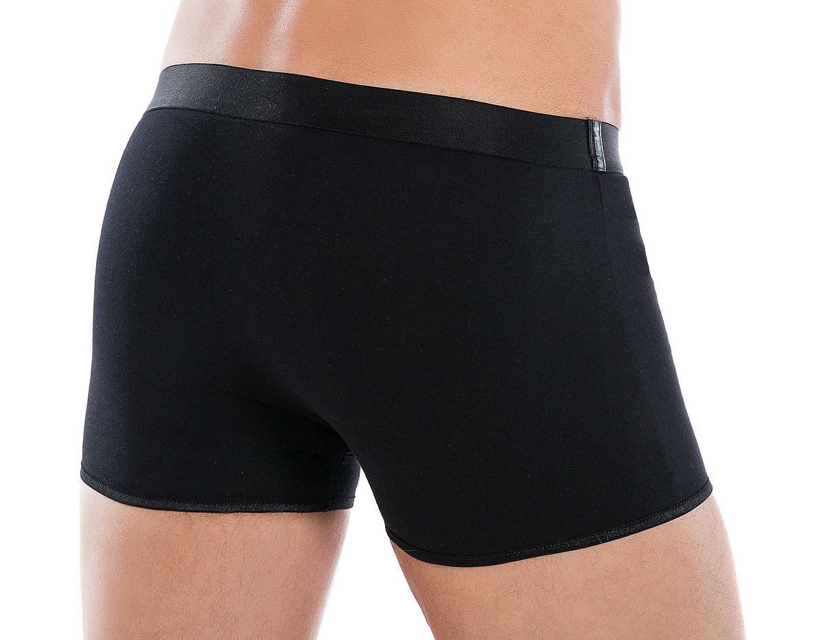 Andalea Men's Collection Boxershorts Baumwoll-Slip Schwarz günstig online kaufen