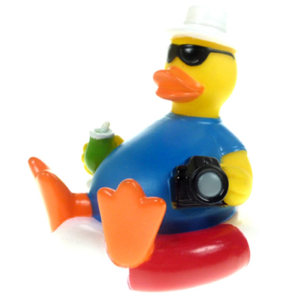 Badeente Badespielzeug Badeente, Beruf Ente, Gummiente, Figuren, Quietscheente, Sportenten (1-tlg), Deko Entenfigur, Scherzartikel, Souvenir, Kollektion, Geschenke