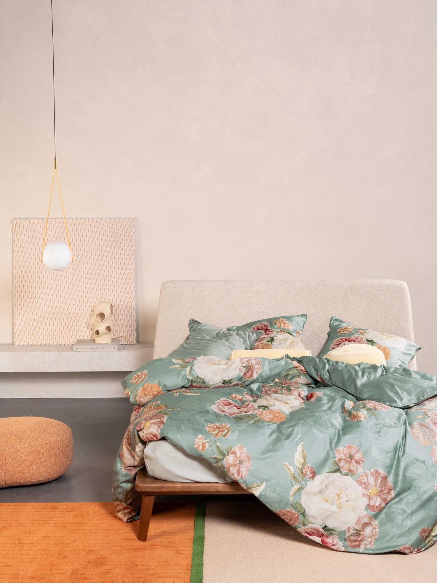 Essenza Bettwäsche Orianna, Satin, 2 teilig, mit floralem Muster