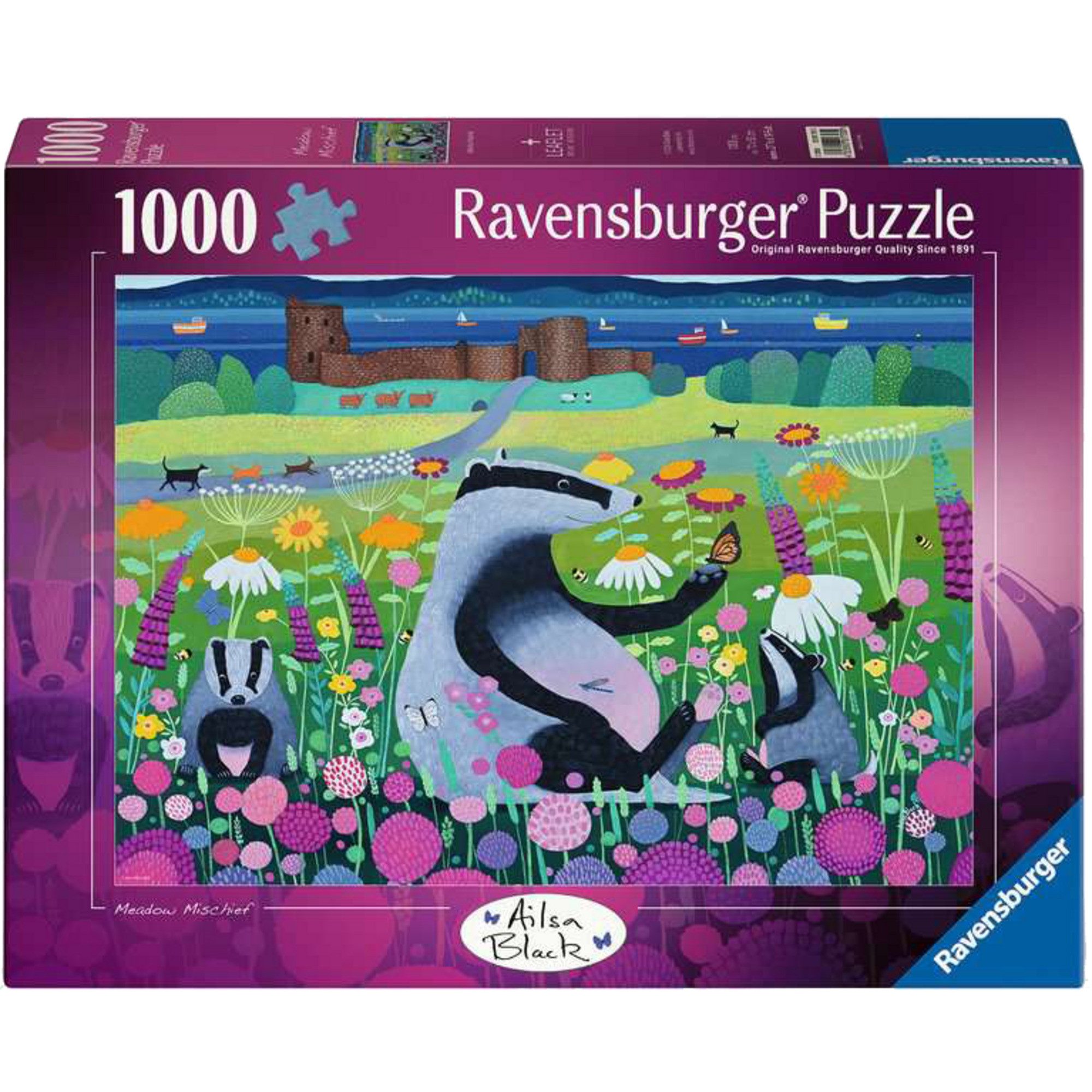 Ravensburger Puzzle Ravensburger Puzzle Wiesenfreunde, (1000 Teile), 1000 Puzzleteile