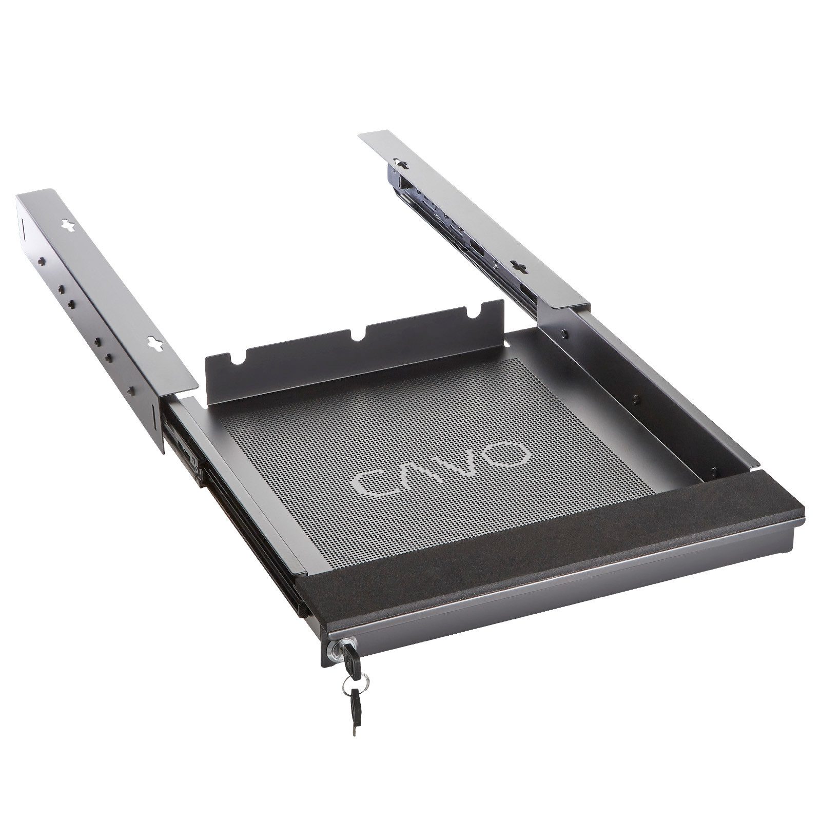 CAVO Schublade Unterbau Laptop-Schublade schwarz abschließbar Tischschublad günstig online kaufen