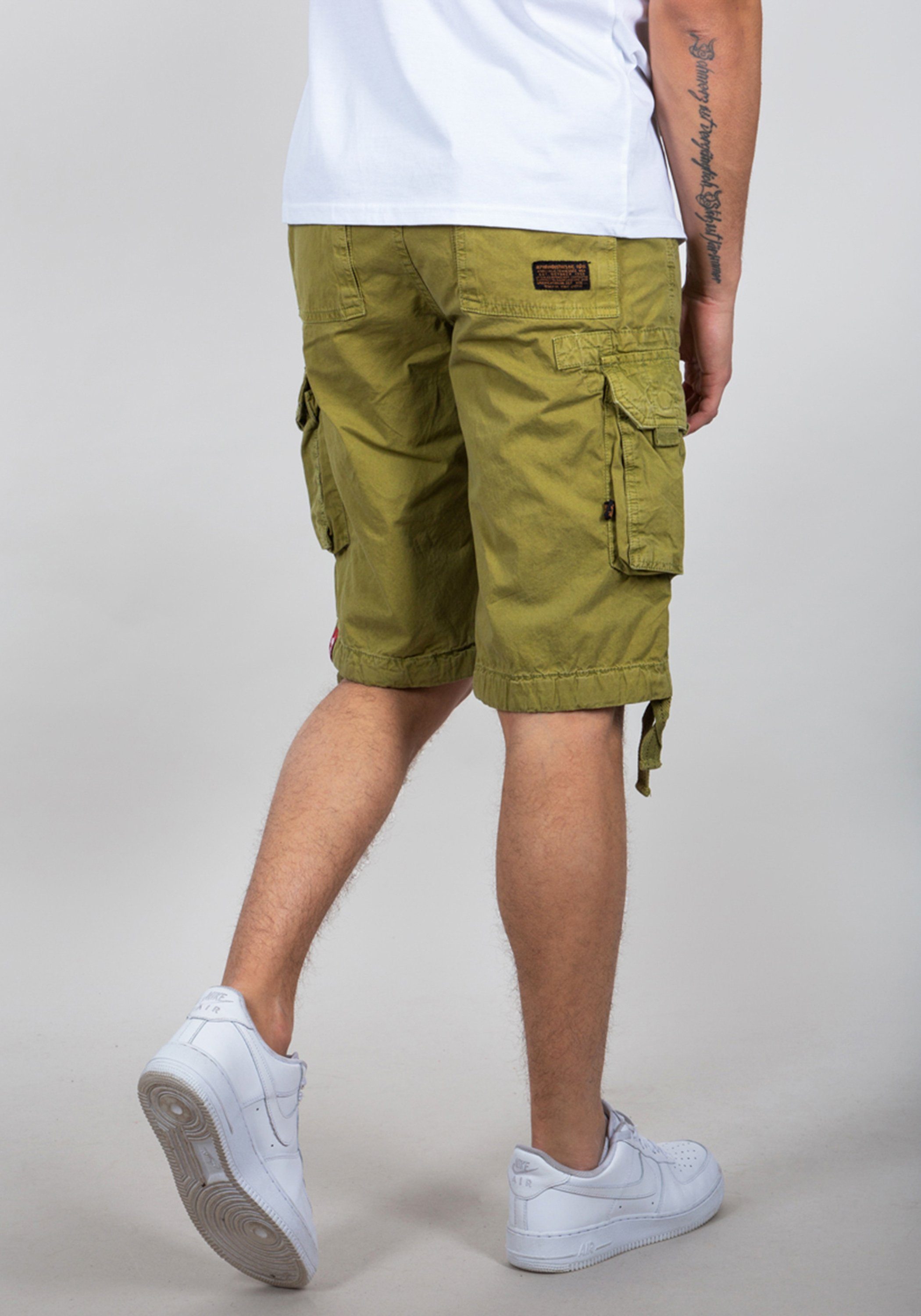 Alpha - khaki Alpha Shorts Industries Shorts Men Short Industries green Jet