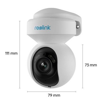 Reolink E Series E540 5 MP WLAN PTZ Überwachungskamera (3-fach optischer Zoom, Zwei-Wege-Audio, Wetterfest)
