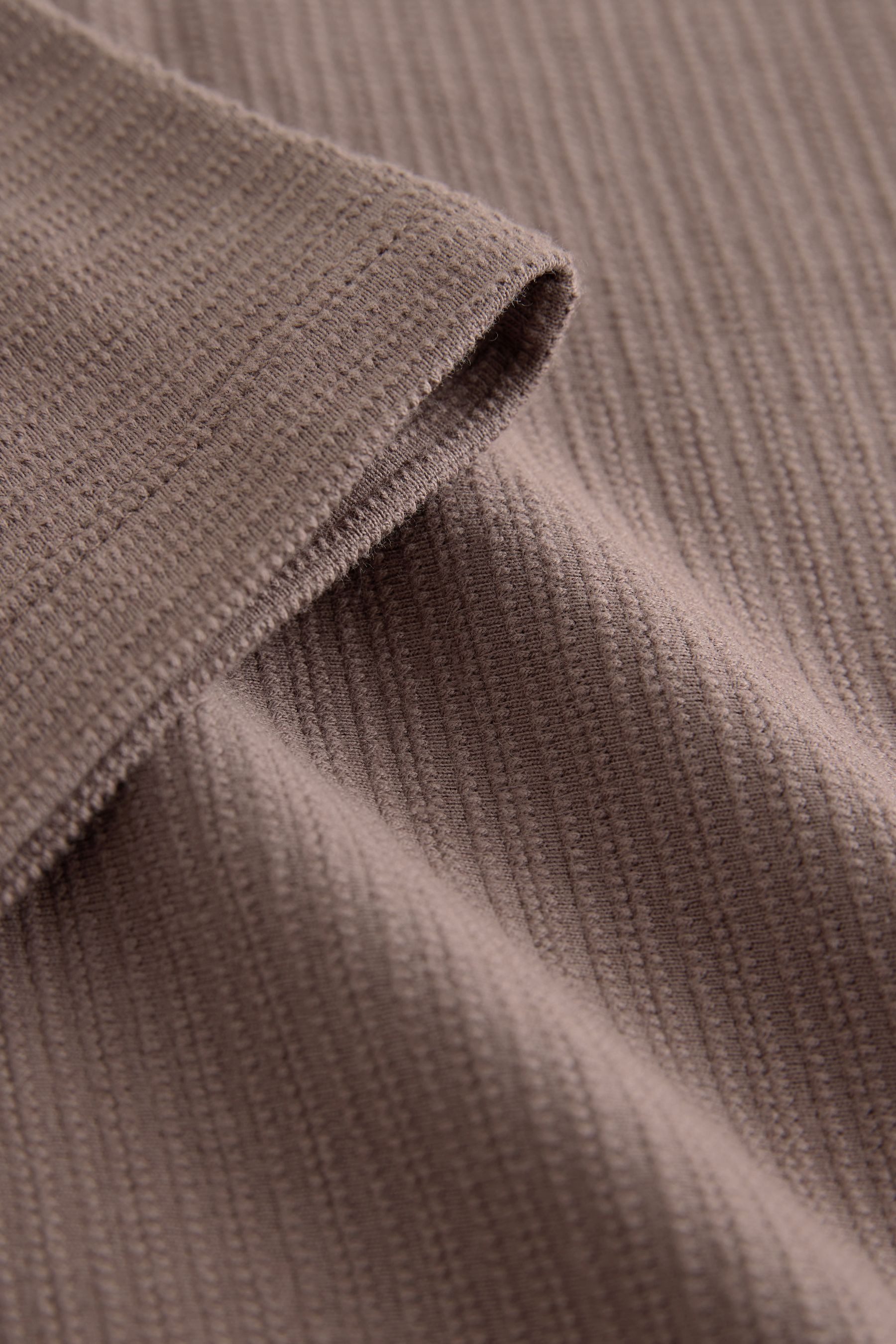 Next Poloshirt Kurzärmeliges Polohemd mit Reißverschluss (1-tlg)