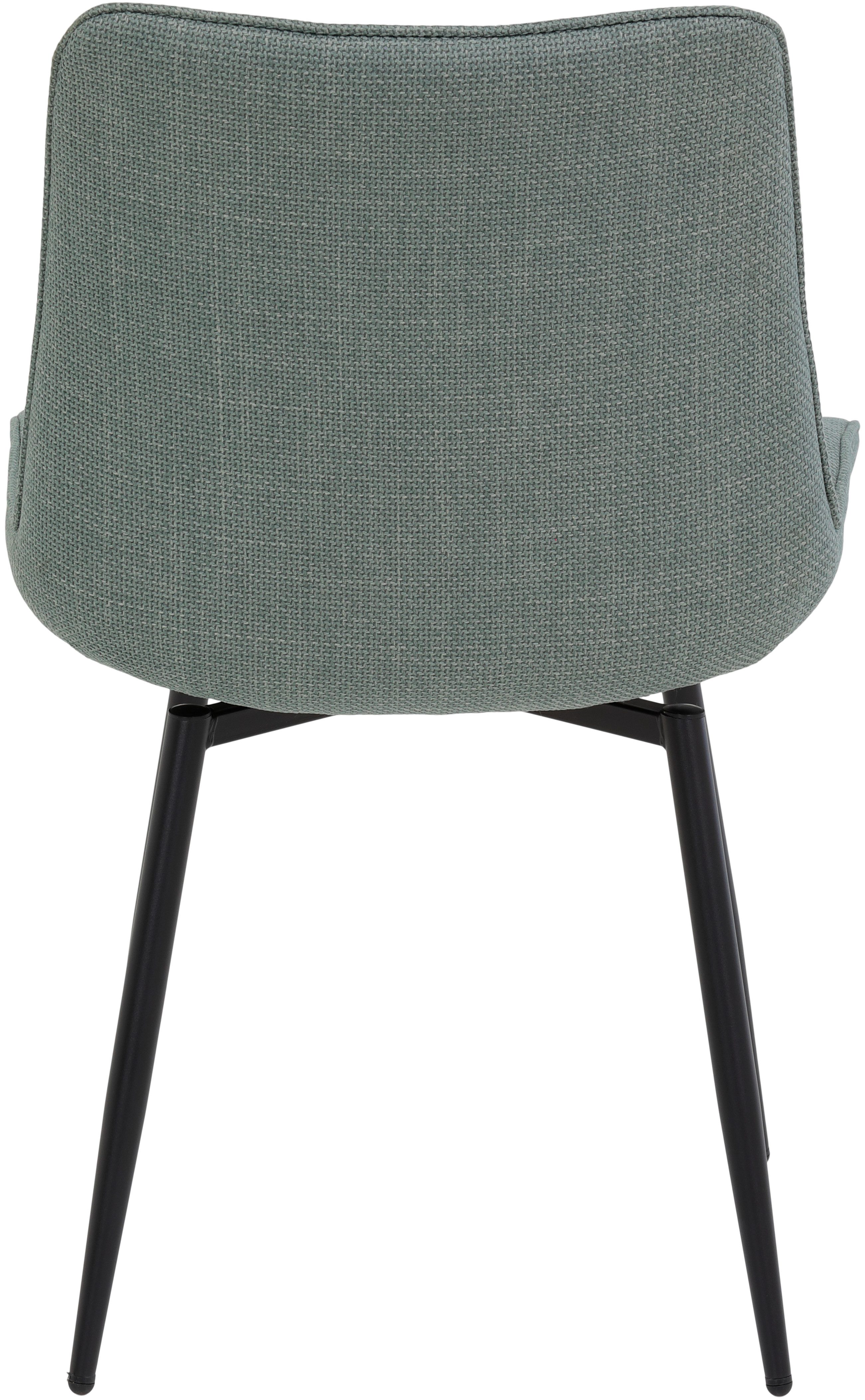 HELA Drehstuhl Vierfußstuhl BERGEN (Set, 4 St), Esszimmerstuhl, XL-Sitzbreite, 360° drehbar – Bild 4 von 5