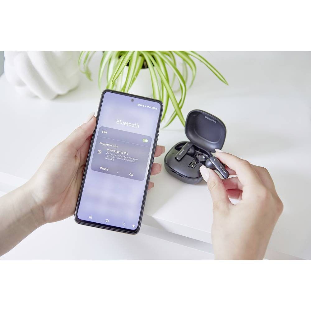 Intenso In Ear Kopfhörer 3720500 Kopfhörer (Wasserabweisend)