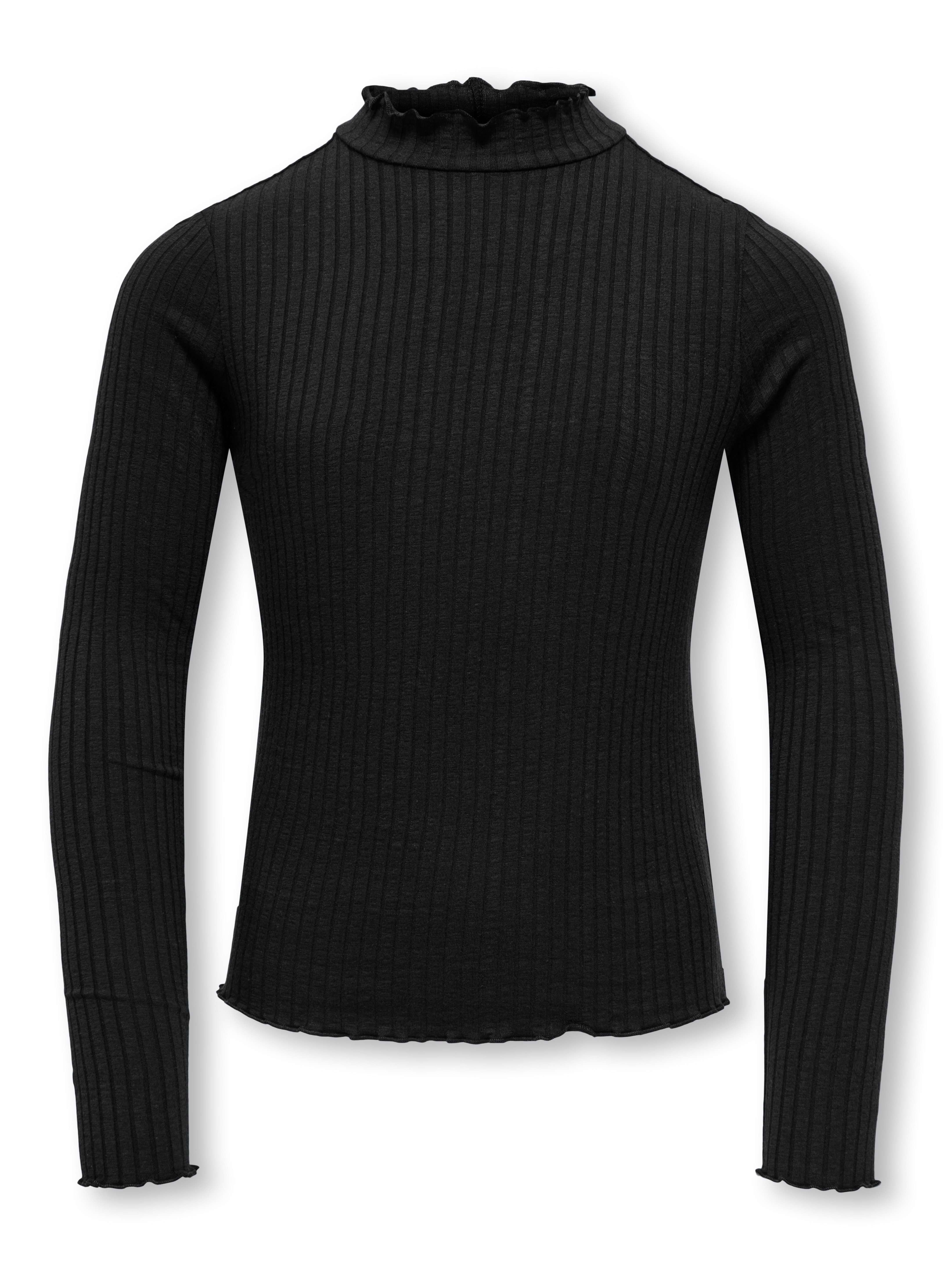KIDS ONLY Langarmshirt KOGFRANSISKA SCHOOL LS HI-NCK TOP JRS Viskosemischung