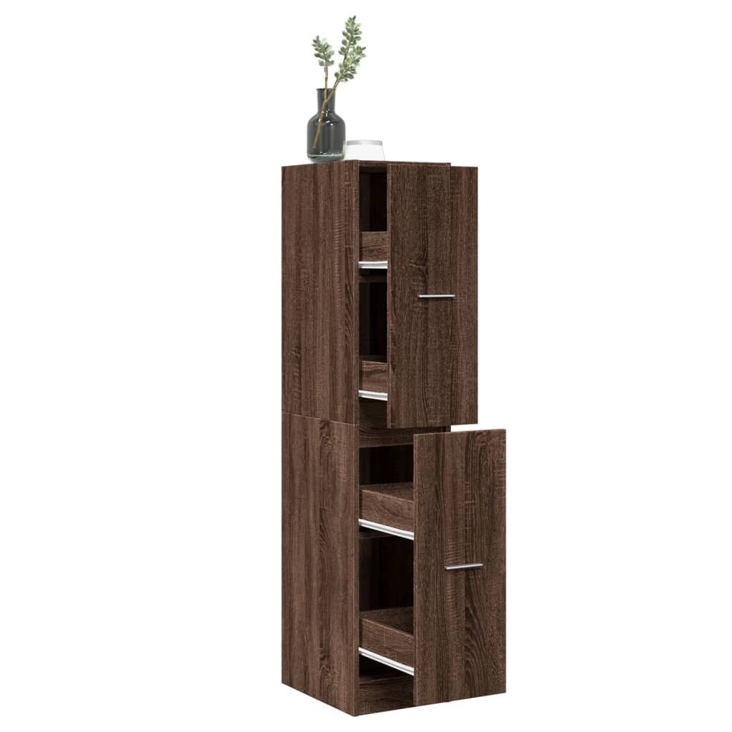 vidaXL Unterschrank Apothekerschrank Eichen-Optik 30x41x144,5 cm günstig online kaufen