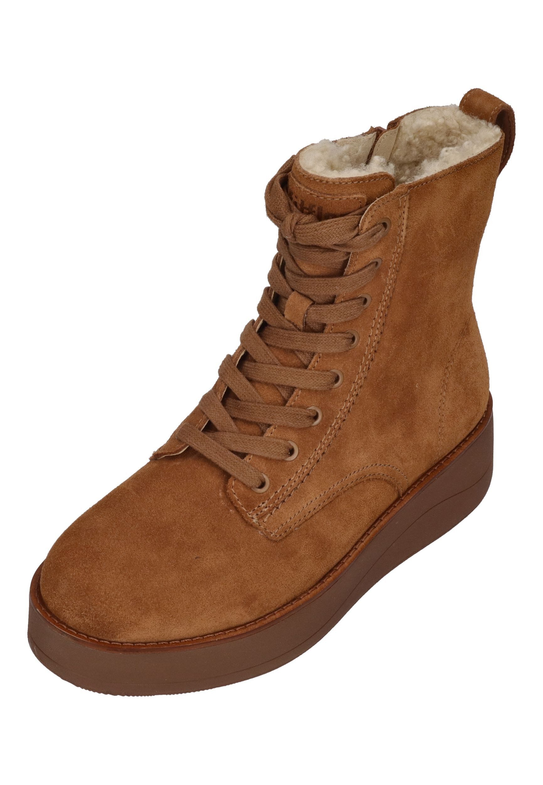 Fitflop GEN-FF ROAM SHEARLING SUEDE BOOTS Stiefelette Terracotta Tan