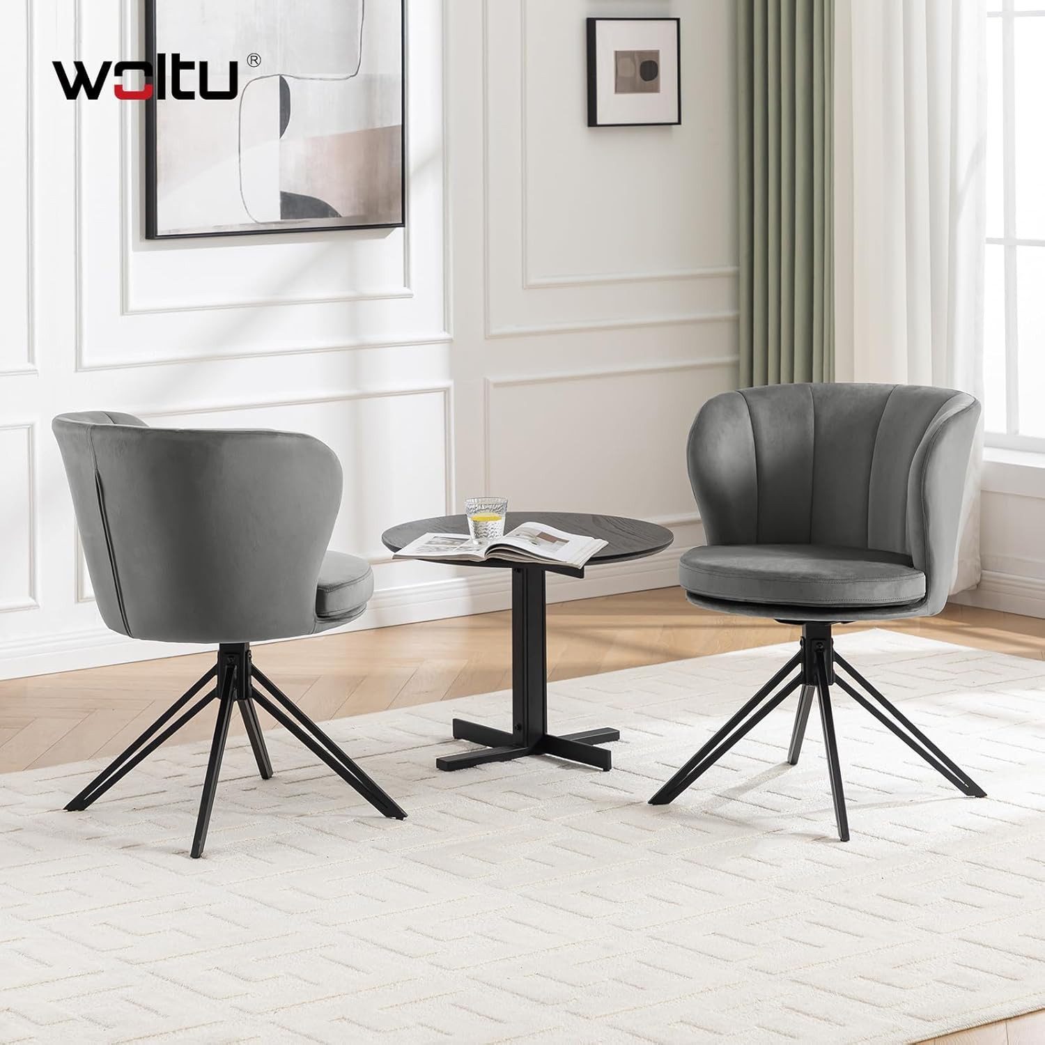 Woltu 4-Fußstuhl (2 St), Esszimmerstühle Polsterstuhl günstig online kaufen