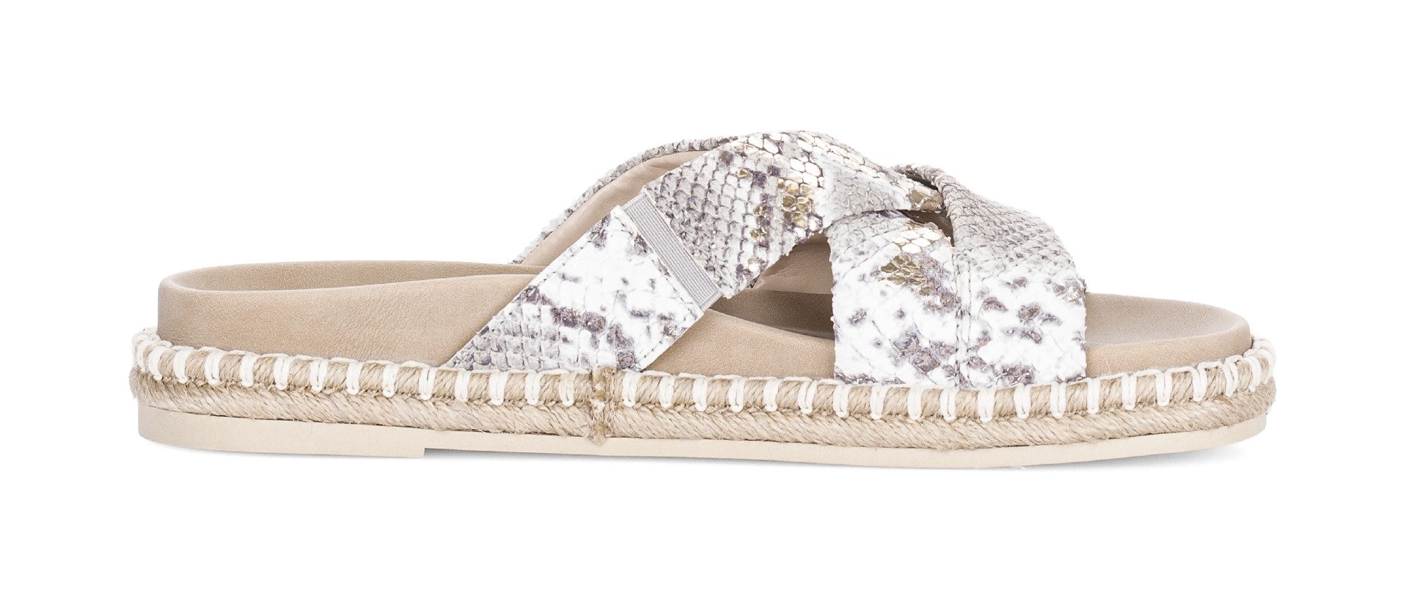 Gabor Pantolette Plateau, Sommerschuh, Schlupfschuh in modischer Optik