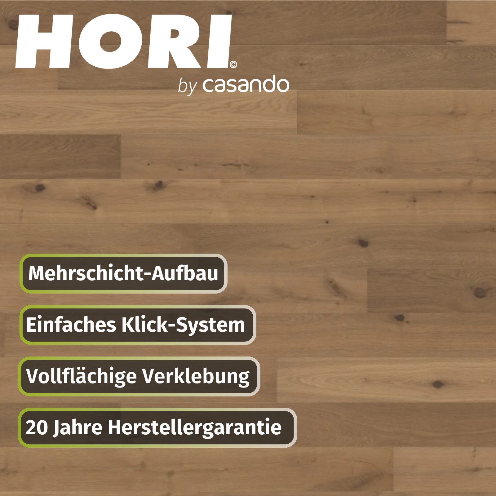 HORI Parkett HORI Parkett Eiche, Boden günstig online kaufen