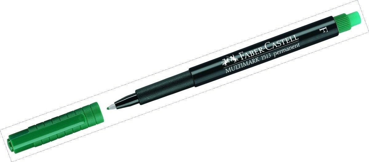 Folienstift Folienschreiber Multimark grün permanent 0,6