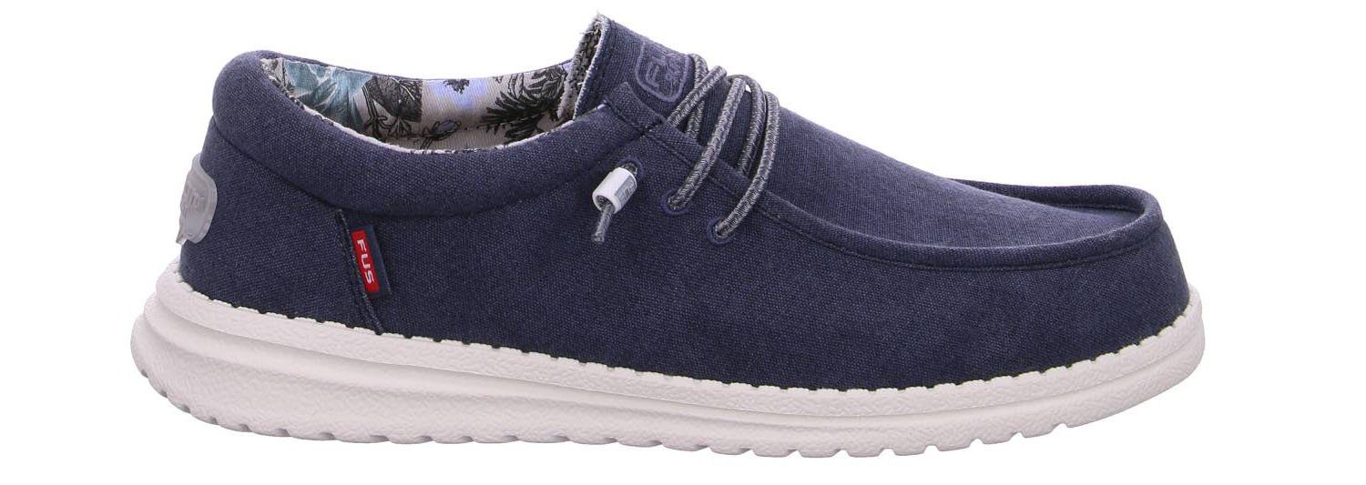 Fusion Fusion Jack Washed Canvas Navy Slipper