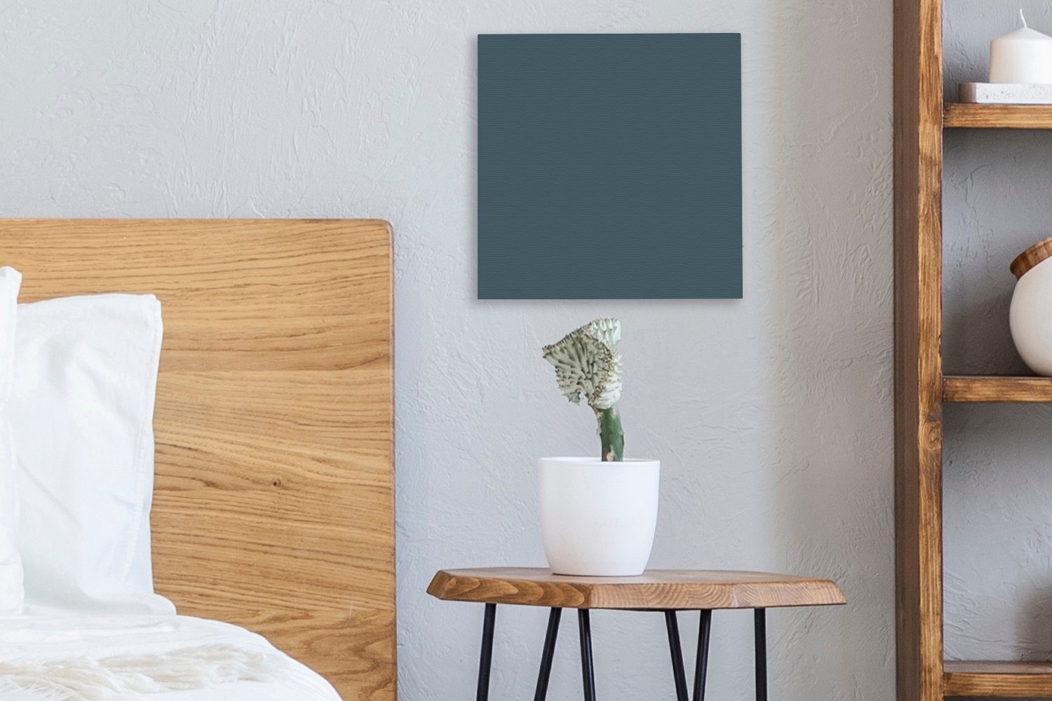 OneMillionCanvasses® Leinwandbild Wohnzimmer für Palette, (1 Leinwand - Oceana Farben bunt - St), Bilder Schlafzimmer