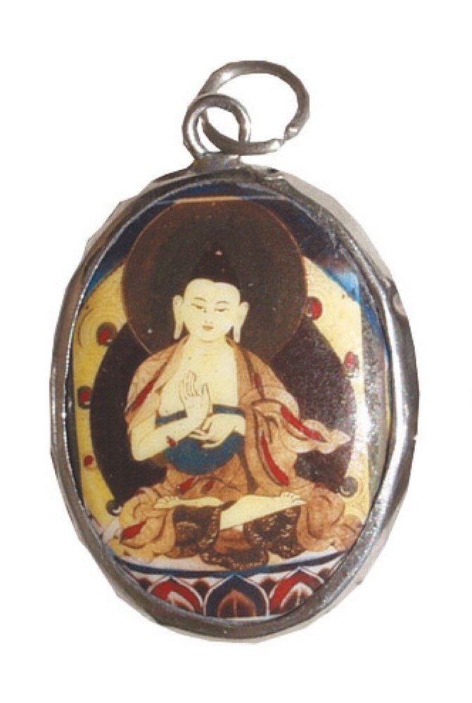 Saraswati Kette mit Anhänger Spiritanhänger "Shakyamuni"