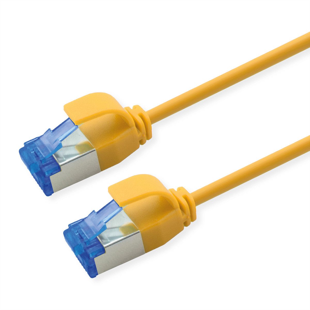 ROLINE Patchkabel Cat.6A (Class EA) S/FTP (PiMF) LAN-Kabel, RJ-45 Männlich (Stecker), RJ-45 Männlich (Stecker) (30.0 cm), LSOH, PoE