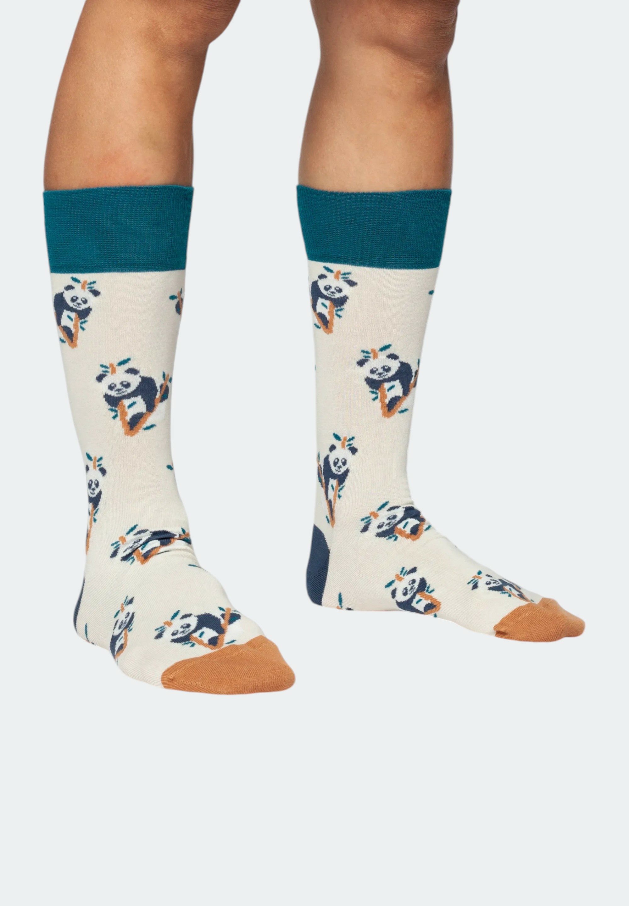 DillySocks Basicsocken Wondrous Wildlife aus nachhaltiger Baumwolle & recyceltem Polyamid