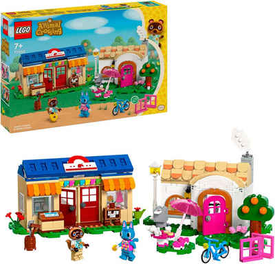 LEGO® Konstruktionsspielsteine Nooks Laden und Sophies Haus (77050), LEGO® Animal Crossing, (535 St), Made in Europe