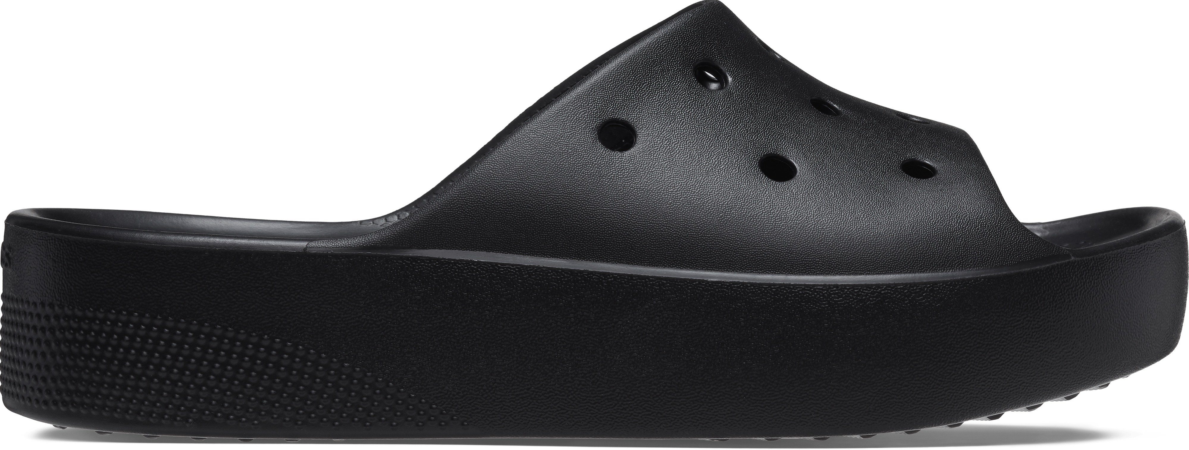 Crocs Classic Slide Platform Badepantolette (Packung) schwarz