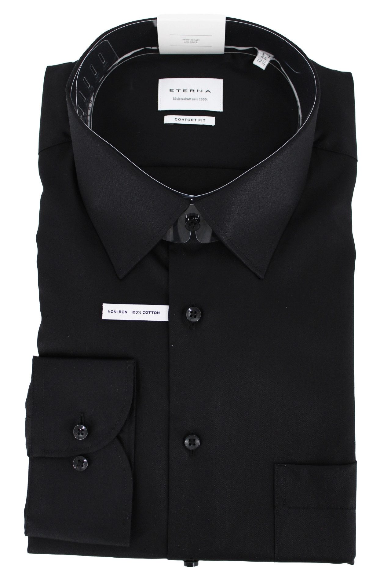 Eterna Businesshemd Hemd 1049 E181 schwarz