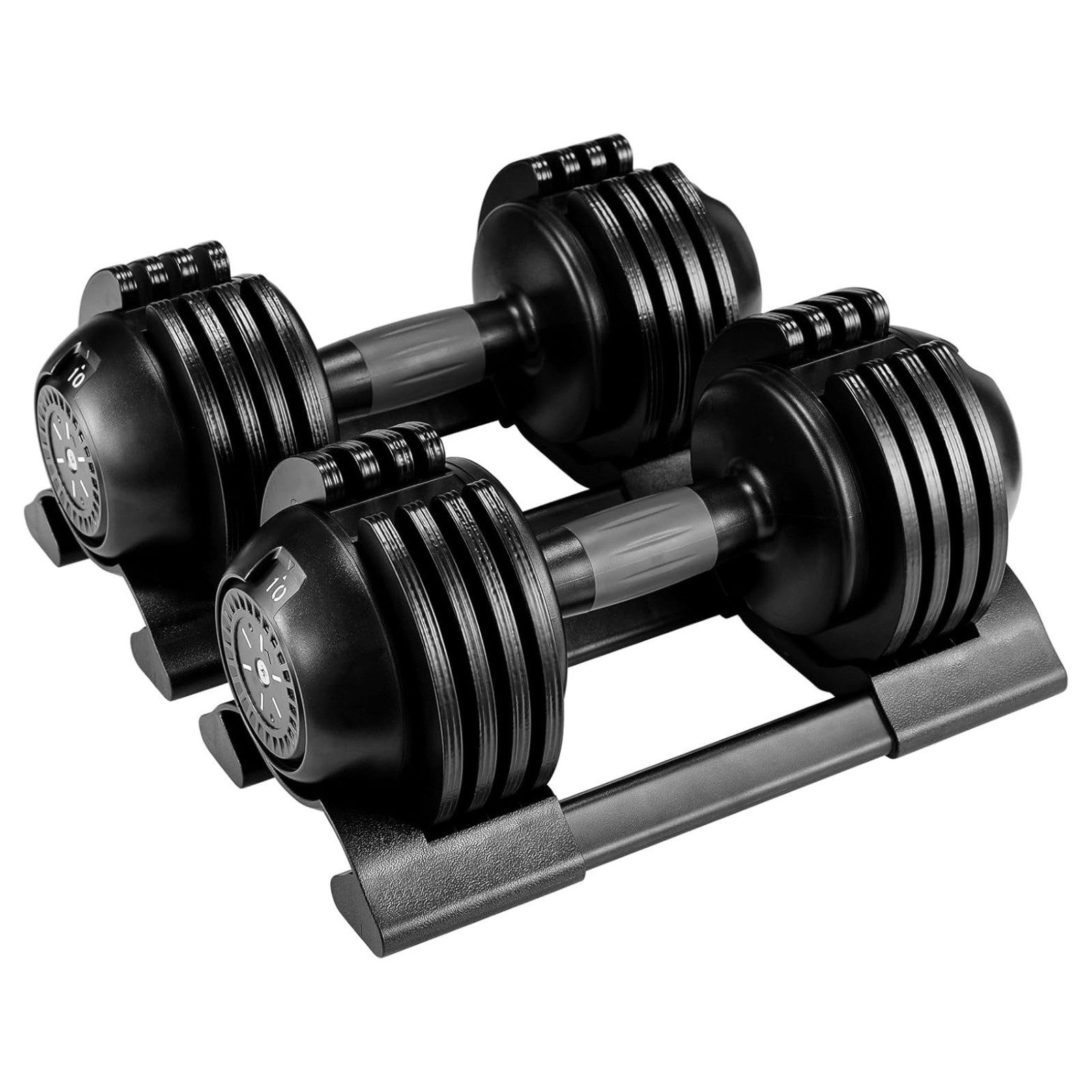 TLGREEN Hantel-Set Verstellbare Hantel-Set, (Hanteln Verstellbar mit rutschfestem Griff 5 Gewichtsstufen,Gut für Zuhause, Büro, Fitnessstudio, Körpertraining)
